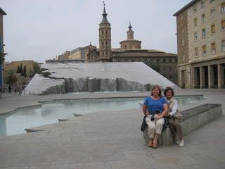 Espani Fountain Zaragoza, Spain