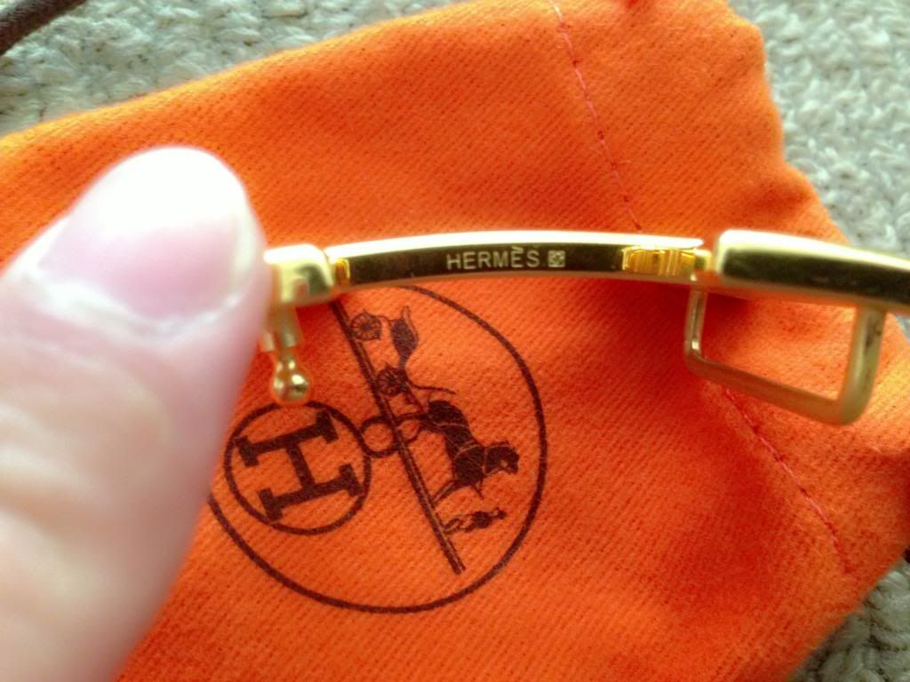 FS Authentic Hermes Reversible Belt Gold H Buckle