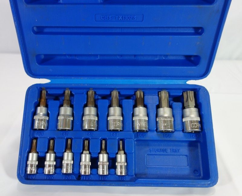 Cornwell Tools CBSTX1302S 13 Piece 1/4" & 3/8" Drive Hex Socket Set eBay