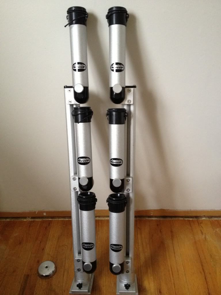 Traxtech Triple Vertical Bird Tree Rod Holders Michigan Sportsman