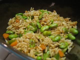 Edamame Fried Rice Pictures, Images and Photos