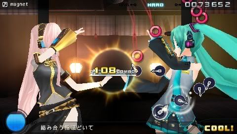 《Hatsune Miku Project Diva 2nd》gameplay