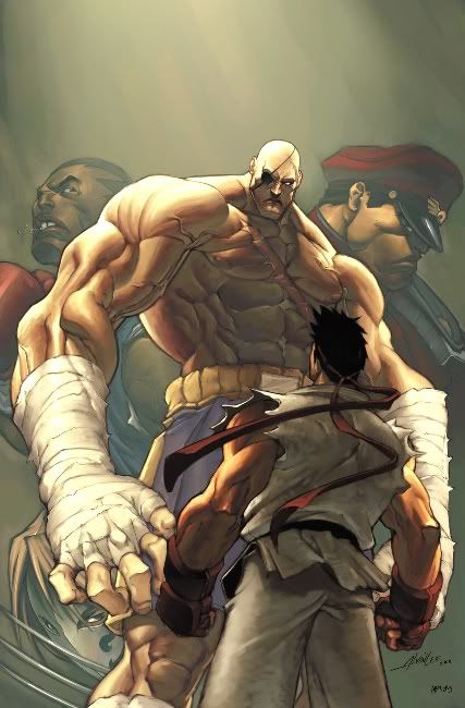 Ryu Versus Sagat