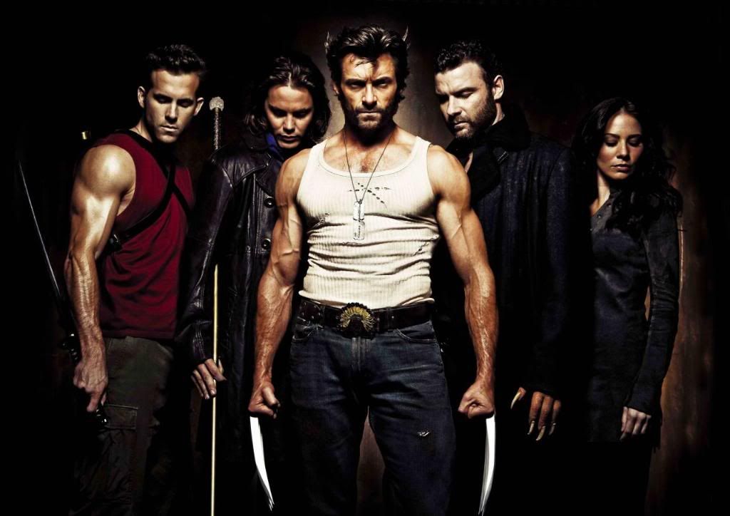 Wolverine, Victor, Kayla, Gambit and Wade