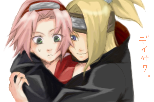SakuraandDeidara.png Sakura and Deidara image by KahthrGirl20