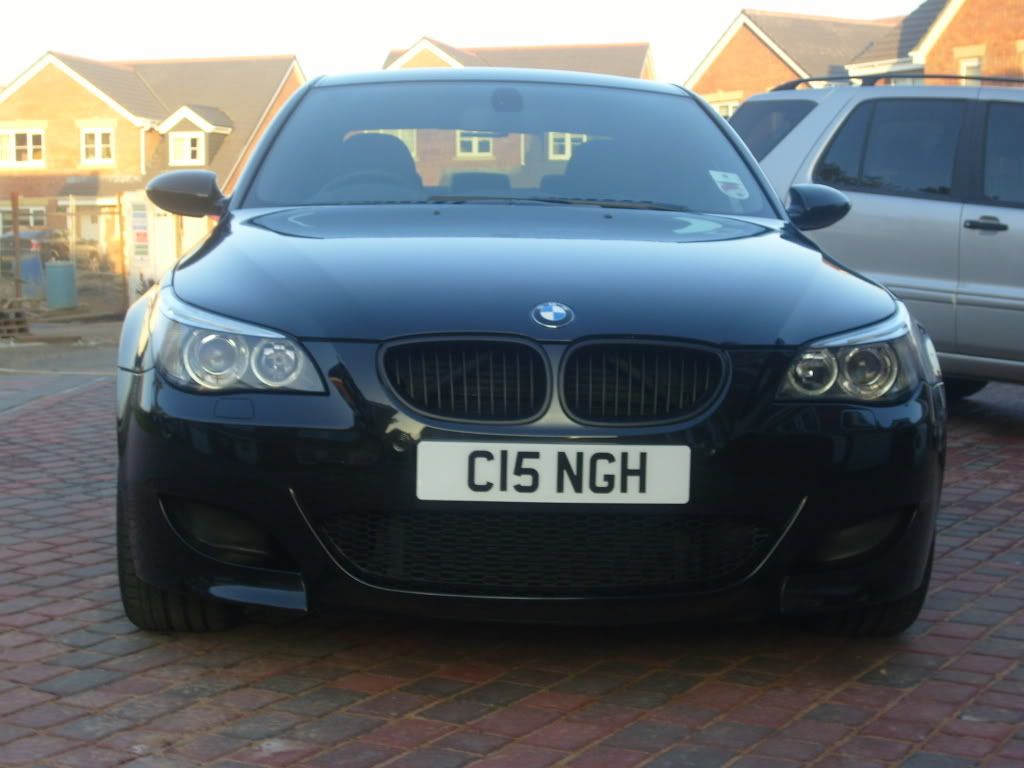 Bmw 5 series e60 black grill