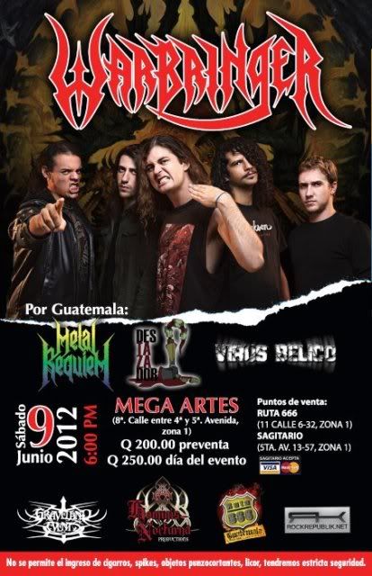 Warbringer Guatemala Concert