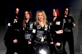 Arch Enemy band 2012