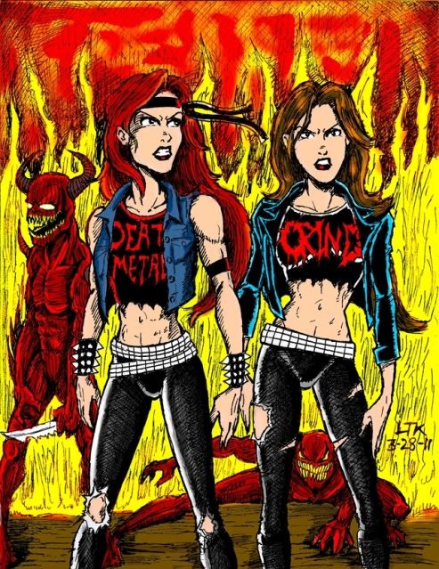 metal chicks