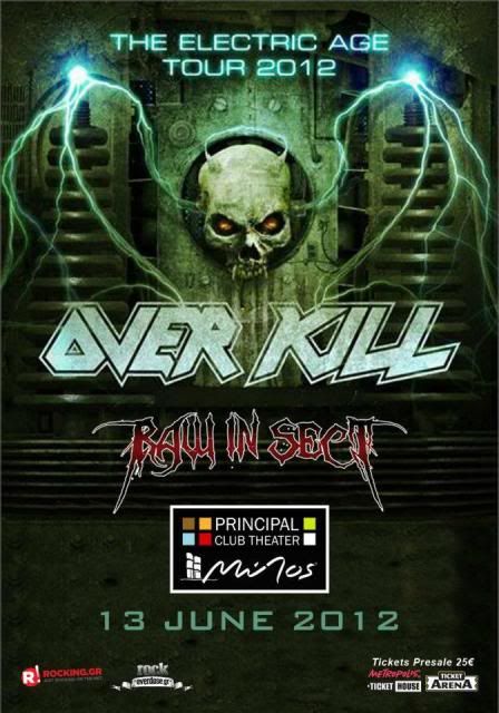 over kill concert