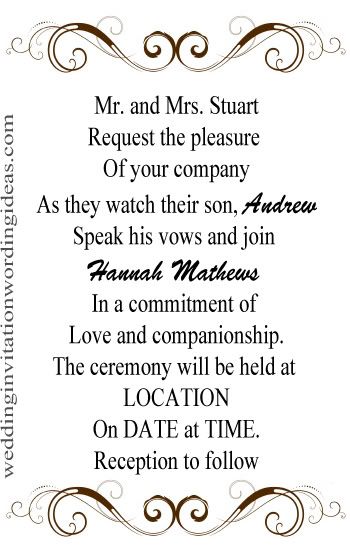 proper wedding invitation wording proper wedding invitations wording 