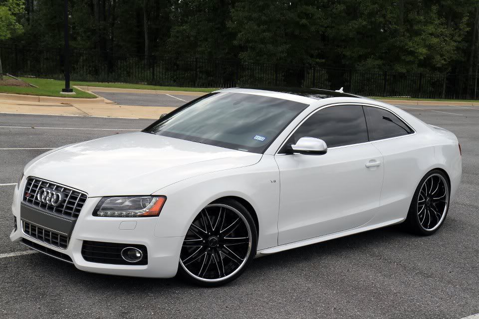 Audi A5 S5 With Custom Wheels Real Life Pictures Only