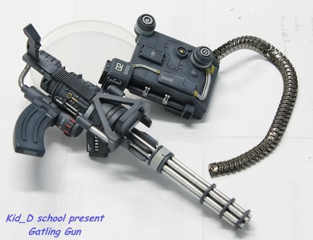 Gatling Gun option part by Kid_D school โดย Kid_D