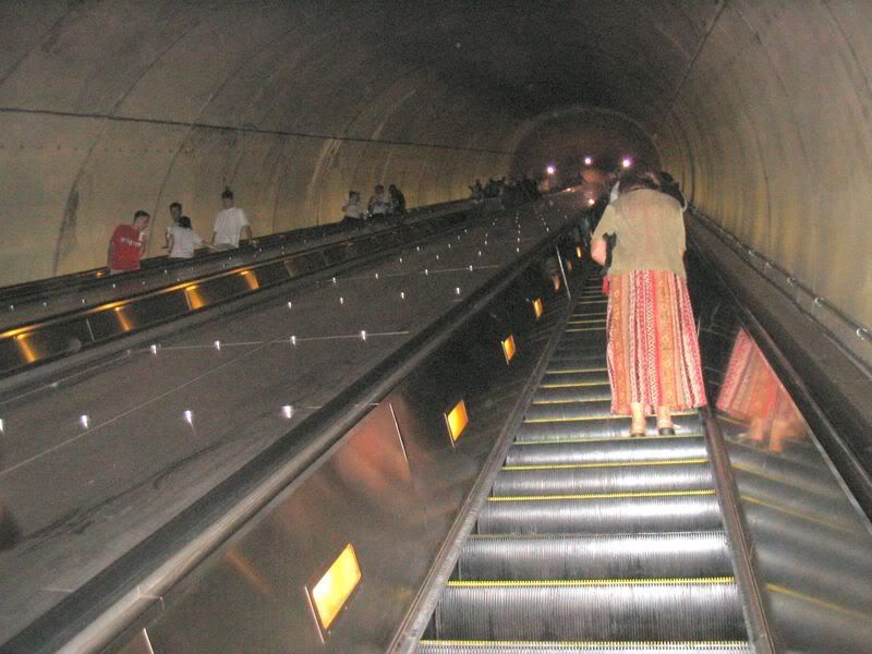 Rosslyn Metro Escalator