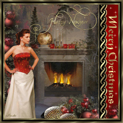 Christmas fireplace Pictures, Images and Photos
