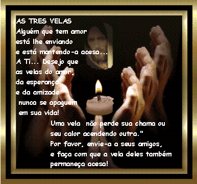 TRES VELAS