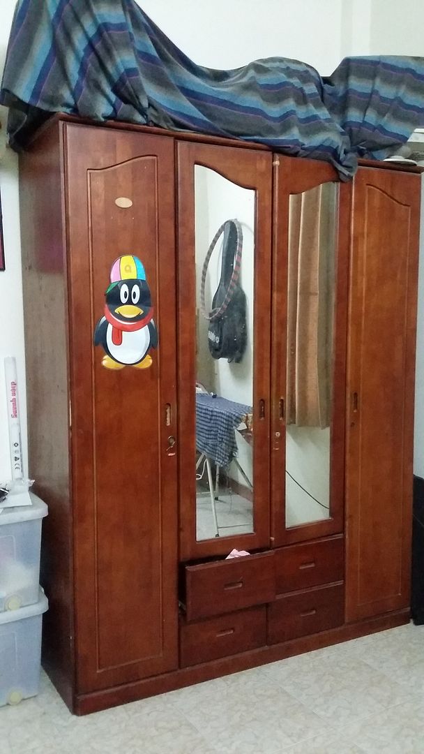 Thanh lý tủ gỗ quần áo, giường.. có quà tặng kèm - 2