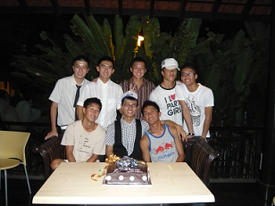 Jovan with his NSF Comrades