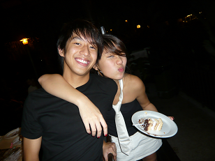 Matt, Serr & Her Cake!