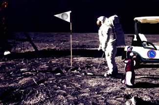 Men have played golf on the moon...