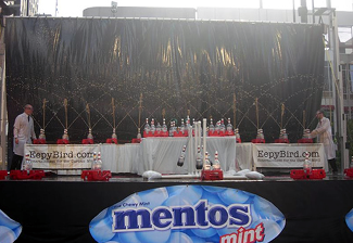 The Mentos Geyser