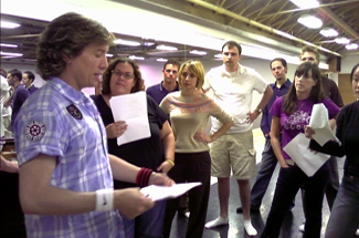 The Cast Rehearsing!