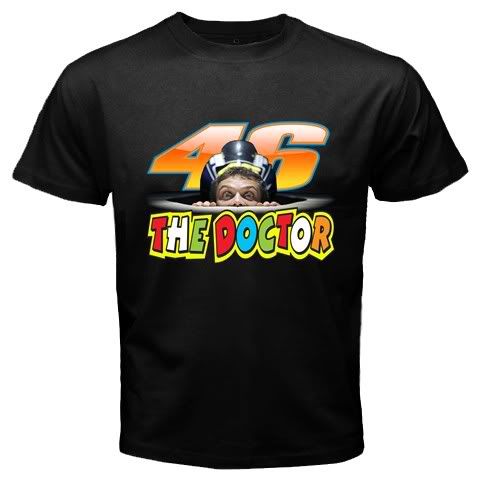 Valentino Rossi  Doctor on Valentino Rossi 46 The Doctor Racer Men S T Shirt S M L Xl Xxl 3xl Tee