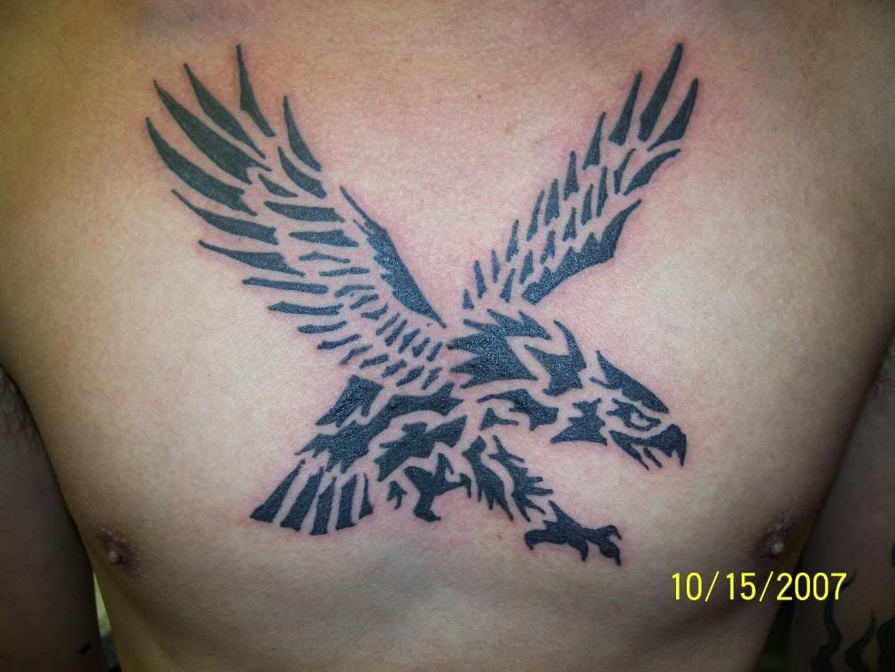 tribal tattoos eagles. Eagle Tattoo Tribal