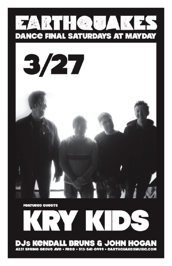 Kry Kids · Kry Kids Earthquakes Mayday 3.27.2010