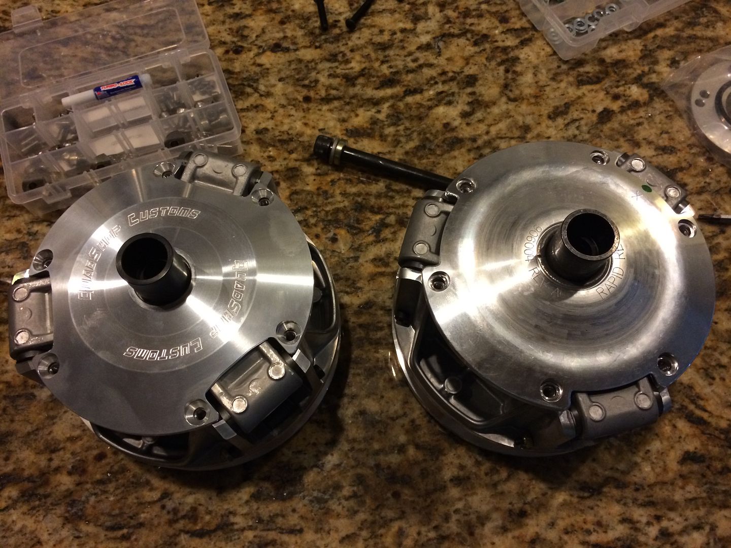 QSC vs Team clutch with pics CanAm ATV Forum