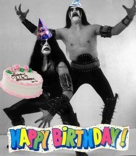 black metal happy birthday Pictures, Images and Photos