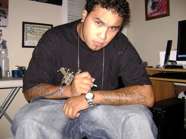 Sup peeps my name is Chino Im a inspiring tattoo artist outta Georgia