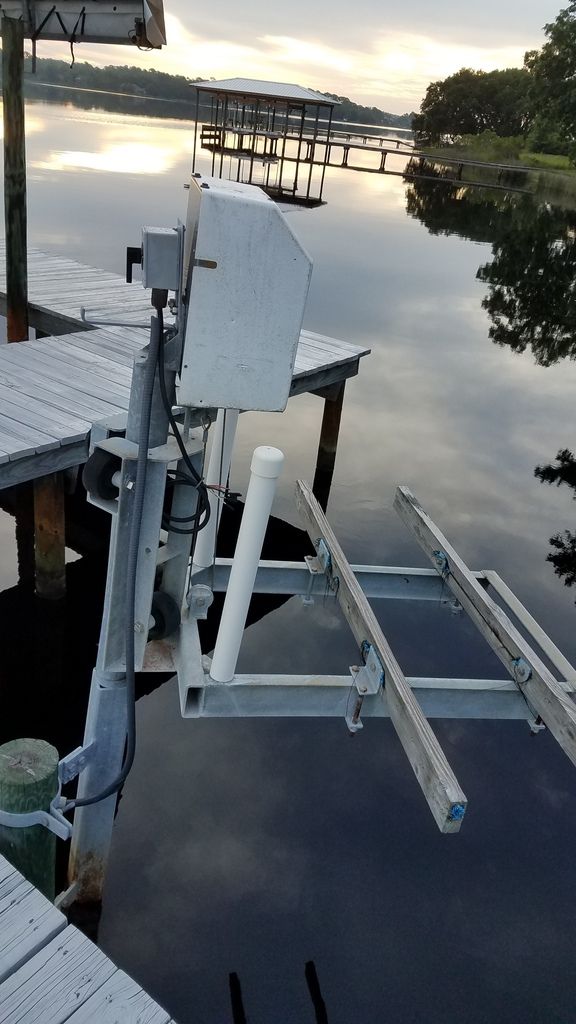DIY Boat Lift & Cover, plus two Jet Ski lifts Pensacola Fishing Forum
