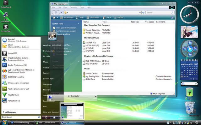 Vista Transformation Pack 8.0 For XP