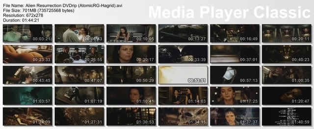 Alien Resurrection DVDrip (AtomicRG Hagrid) preview 1