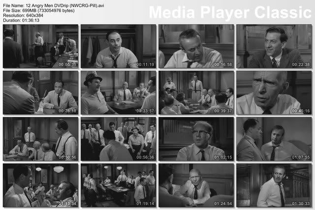12 Angry Men DVDrip (NWCRG Pill) preview 1