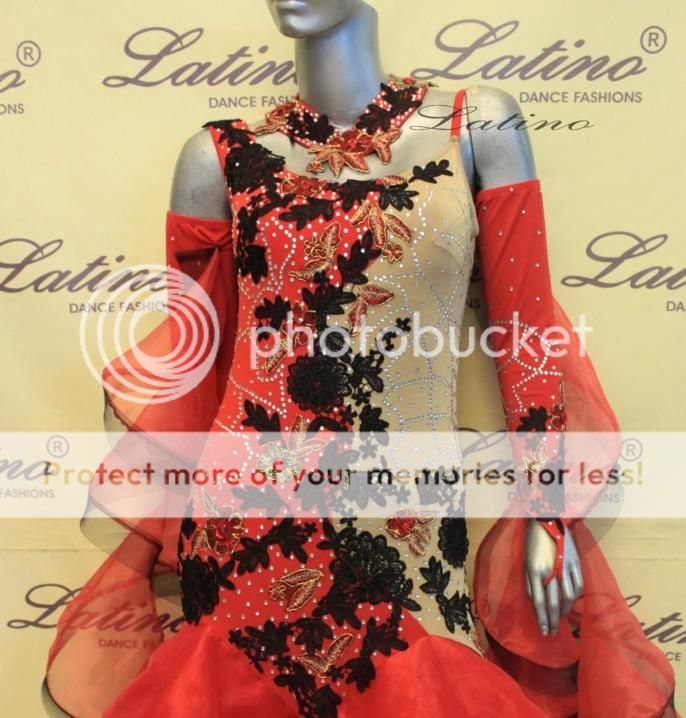 BALLROOM (LATIN SALSA) COMPETITION DRESS SIZE S,M,L (VS66)  