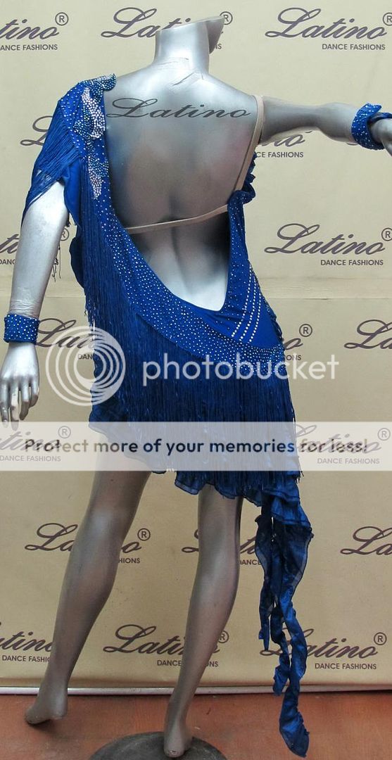 LATIN SALSA(BALLROOM) COMPETITION DRESS SIZE M (LT240E)  