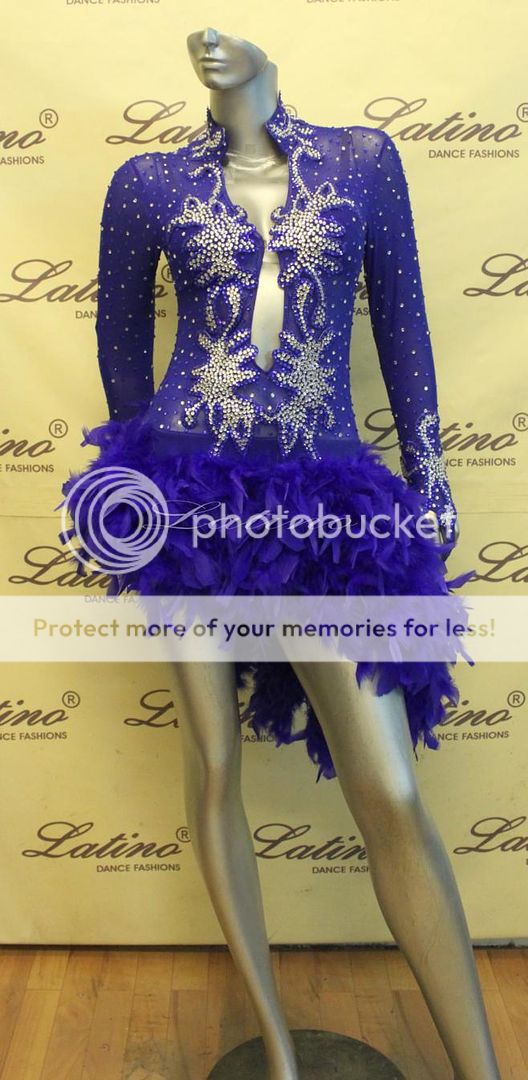 LATIN SALSA(BALLROOM) COMPETITION DRESS SIZE S (LT398C)  