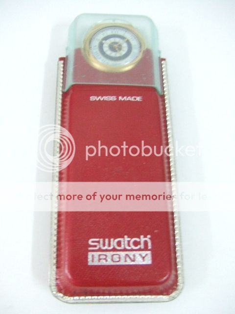 YGG102 Swatch   1995 Irony Big Sangue Blu Gold Artistic  