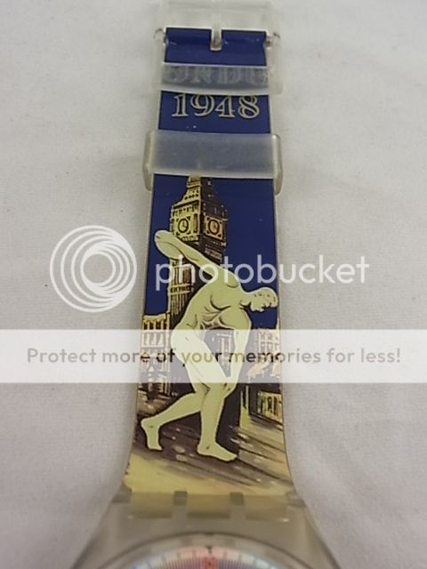 SCZ102 Swatch   1994 Olympic Special London 1948 Big Ben  