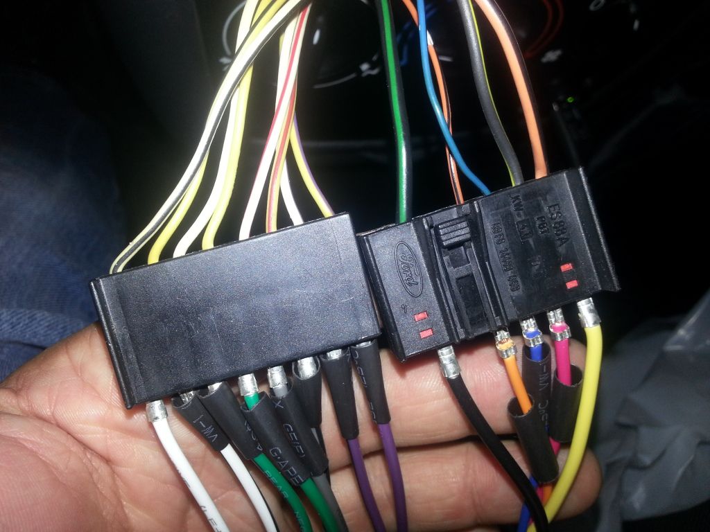 Ford mondeo radio wiring colours #2