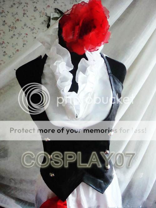 You are bidding on VOCALOID MEIKO Cosplay Costume any Size